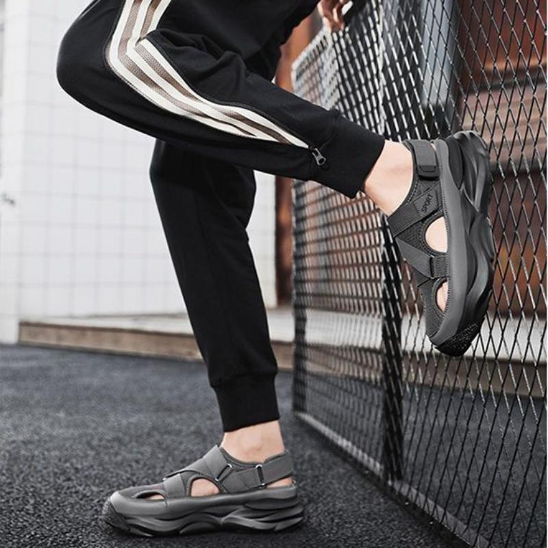 Fashion Summer Hollow Shoes for Men Trendy Men's Sandals Hard-Wearing Outdoor Sports Men Shoes Comfort Male Sneakers 2024 Erkek Ayakkabı