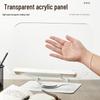 Rotating Transparent Acrylic Desktop Stand: Book, Music, Tablet Holder
