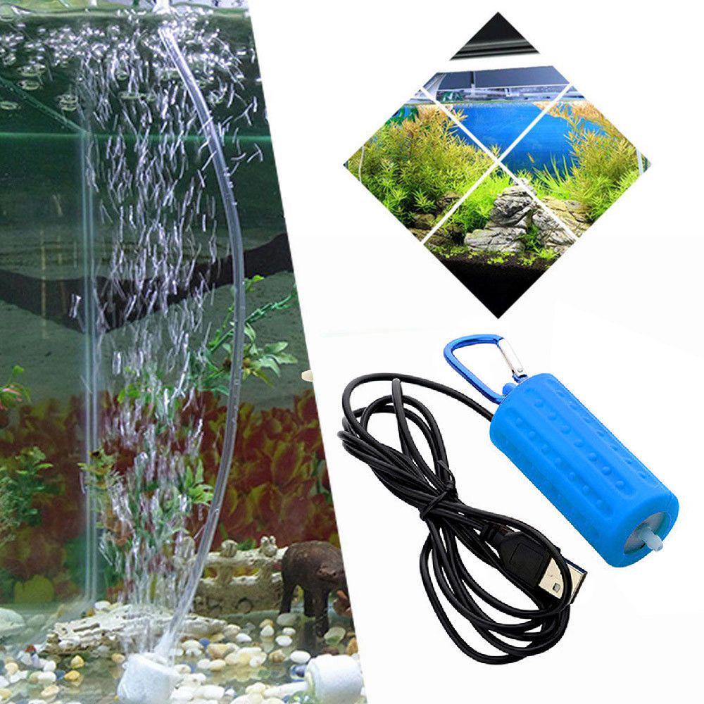 Efficient Aerator Mini Aquatic Animals Supplies USB Aquarium Oxygen Pump Air Pump Fish Tank