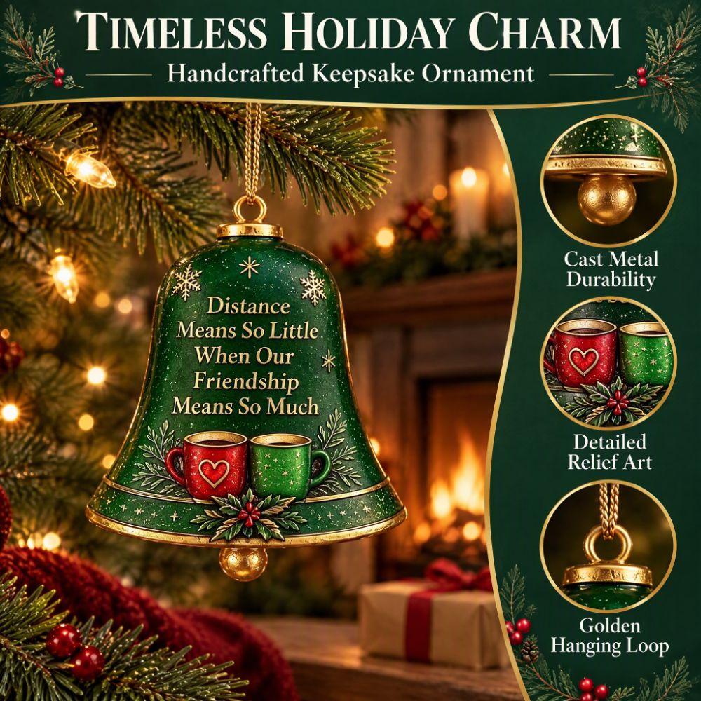 Acrylic Bell Ornament 3D Christmas Tree Hanging Decorations Hanging Bell Decor  Home Accents