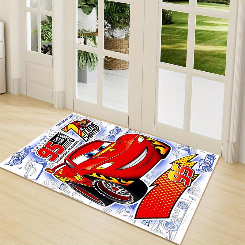 Mcqueen'S Spirit Carpet Rug Soft Washable Antislip Home Living Room Sofa Mats Personalized Christmas Rug
