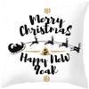 Merry Christmas holiday decoration cushion cover sofa office seat car ornaments bedroom room home  45x45cm