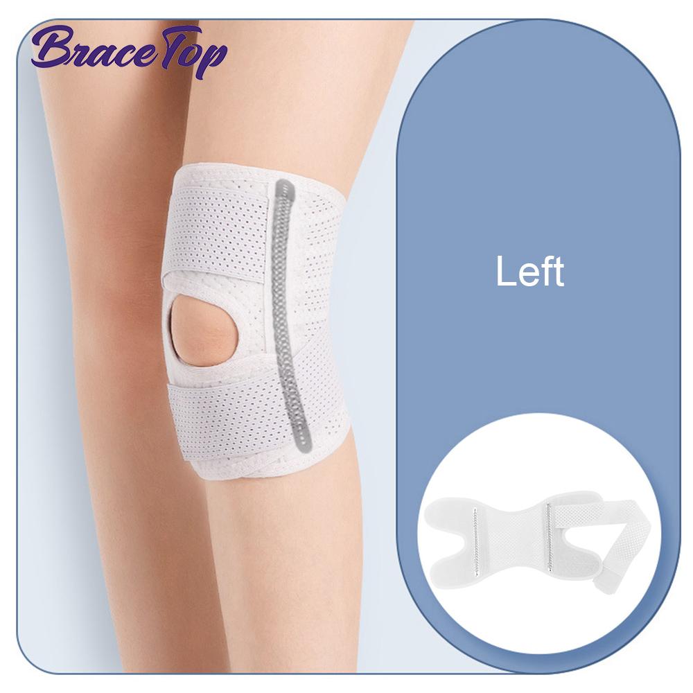 Breathable Adjustable Knee Brace With Side Stabilizers For Meniscus Tear ACL MCL Arthritis Joint Pain Relief Support