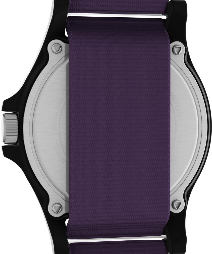 TIMEX Timex x Fortnite 5 ATM Water Purple Unisex (Timex) Watch, Quartz, Resistant, Plastic, Dial, TW2Y46300, [Used]