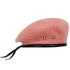 Solid Color Hip Hop Cap Woolen Cloth Flat Caps Unisex Painter's Hat