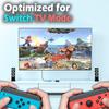 Switch HDMI Dock Adapter Compatible with Nintendo Switch/Switch OLED, Mini Portable USB-C to 4K HDMI USB Port TV Dock Charging Docking Station Base