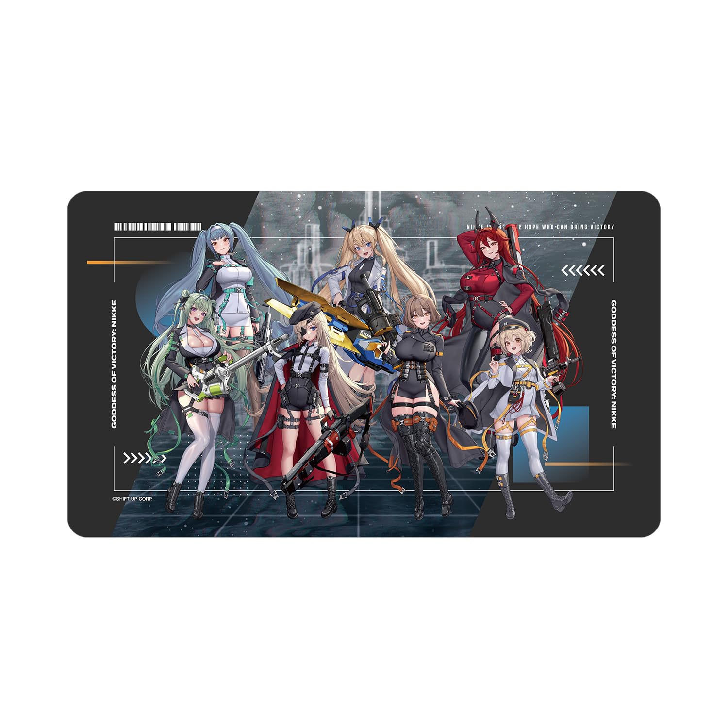 

Goddess of Victory NIKKE LOVECACAO Illustration Collection Tactical Fashion mat Ver. Multi-desk