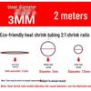 Heat Shrink Tubing Cable Protector for Charging and Fiber Optic Cables