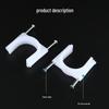 JNL Steel Nail Cable Clips