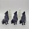 Modern Abstract Geometric Wolf Sculpture 3D Printed Plastic Statue Office Decor Indoor & Outdoor Use