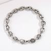 Light luxury niche design high-end golden pig nose bracelet couple simple and versatile temperament collarbone chain bracelet