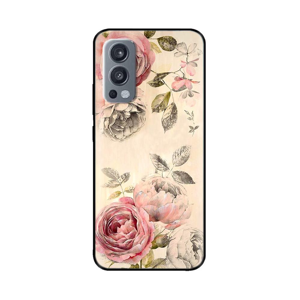 Für OnePlus Nord 2 5G Hülle Nord2 Bumper 6,43 Zoll Weiche TPU Silikon Hülle für One Plus Nord 2 5G Case Cartoon Rückseite Hülle
