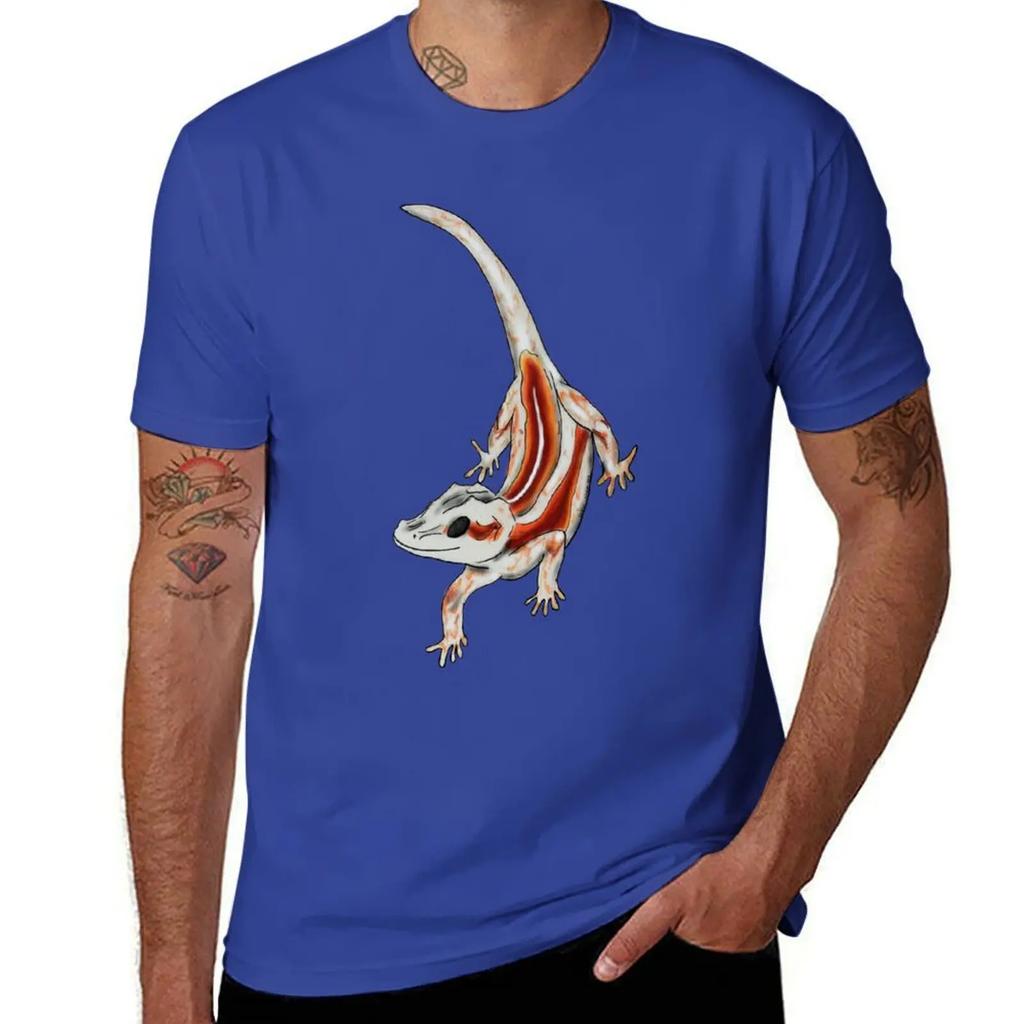 Pepper the Gargoyle Gecko T-Shirt Vintage Clothes Oversized New Edition Men Workout Shirt