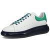 Oversized Sneaker Leather Stylish Skateboarding Shoes Men's White Green 604232WHXMA9435
