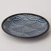 Mino Ware Qinghai Wave Edo Komon Tori Talerz W30004 - -
