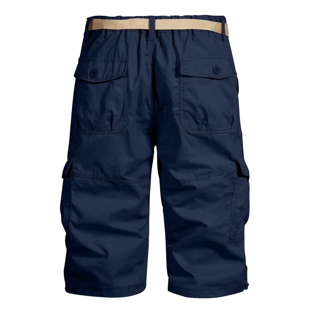 Men's Casual Workwear Multi-Pocket Shorts