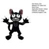 Yousheng Forest Black Cat Plush Toy Cute Stuffed Animal for Kids Adults Huggable Doll with Expressive Pose Home Decor Photography