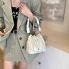 Trendy Womens Summer Pu Bucket Bag Fashionable Casual Crossbody Handbag