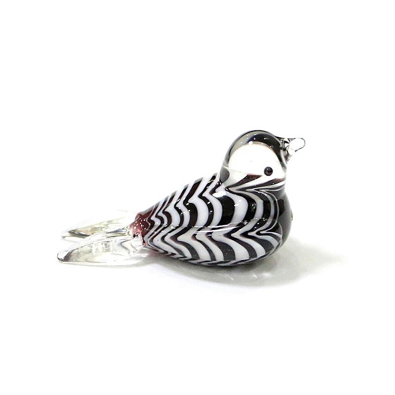 Miniature Murano Glass Bird Decorative Figurine Japan Style Home Fairy Garden Decor Accessories Lovely Handmade Animal Ornaments