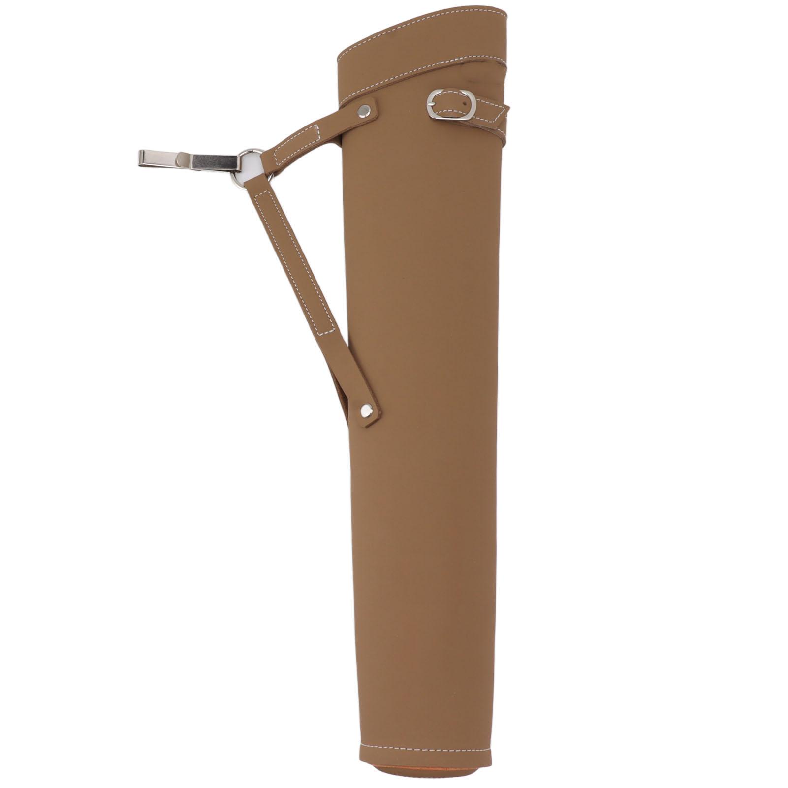 

Quiver Holder Holding 20 s Large Capacity Leather Archery Holder with Shoulder Strap