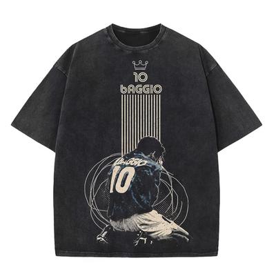 Roberto Baggio T-Shirt T-Shirt XXL Druck