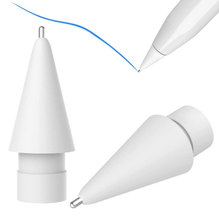

M3 Long Metal Pen Tip for Apple Pencil 1 / 2(White) белый
