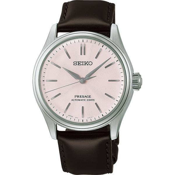Seiko PRESAGE Classic Series Mechanical Men's Leather Band HCC003J Wrist Watch