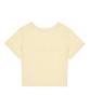 Nigaennikol Nicole Pintuck Crop Tee_Butter
