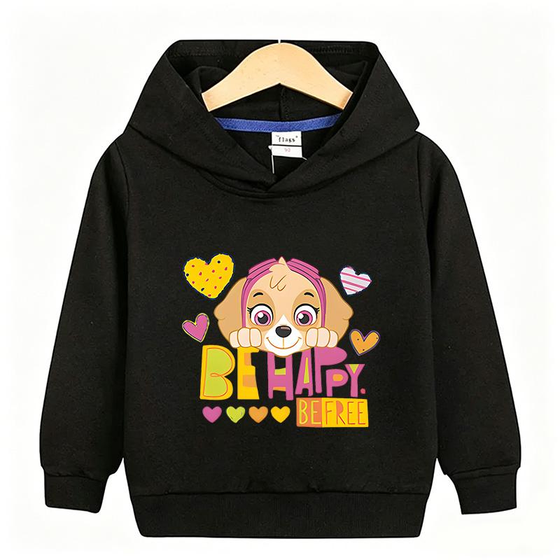 Skye Girls Hoodie Pullover Cartoon Children Hoodie Toddled Girls Teen Spring Autumn 4 To14 Y