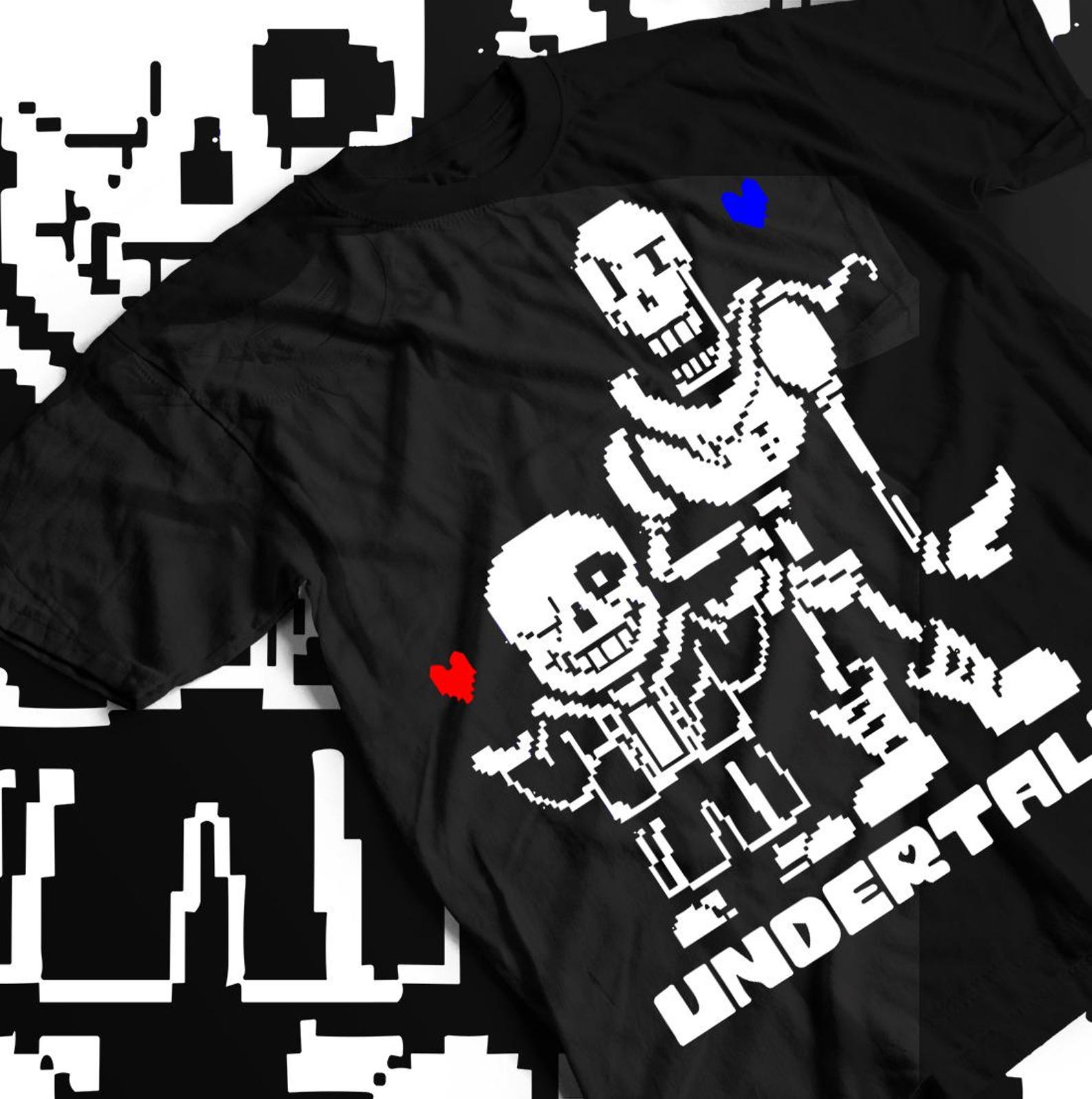 Унисекс игровая футболка Undertale, Инди-футболка с Напстаблуком 3XL