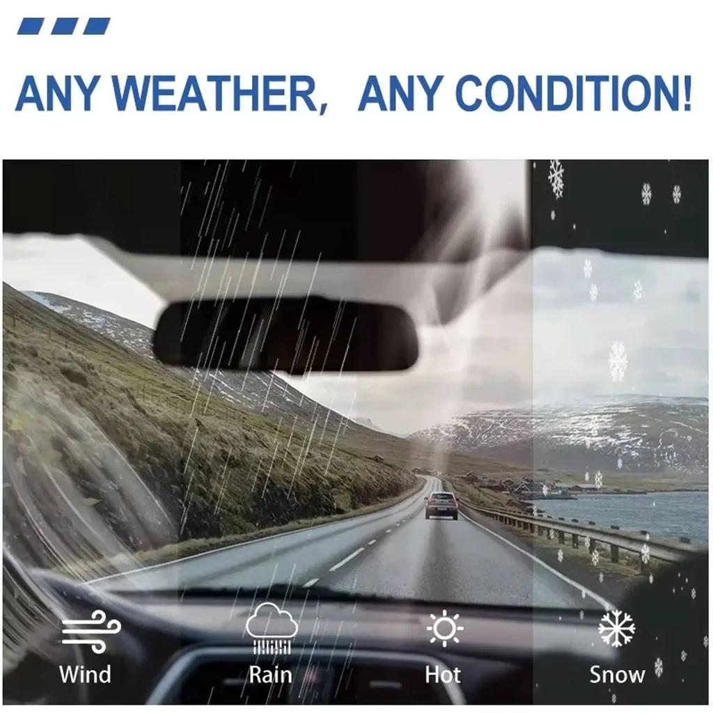 Front Windshield Windscreen Wiper Blades Carbon Fibre Wipers For Citroen C1 MK1 C2 Europe C3 Aircross 2005-2020
