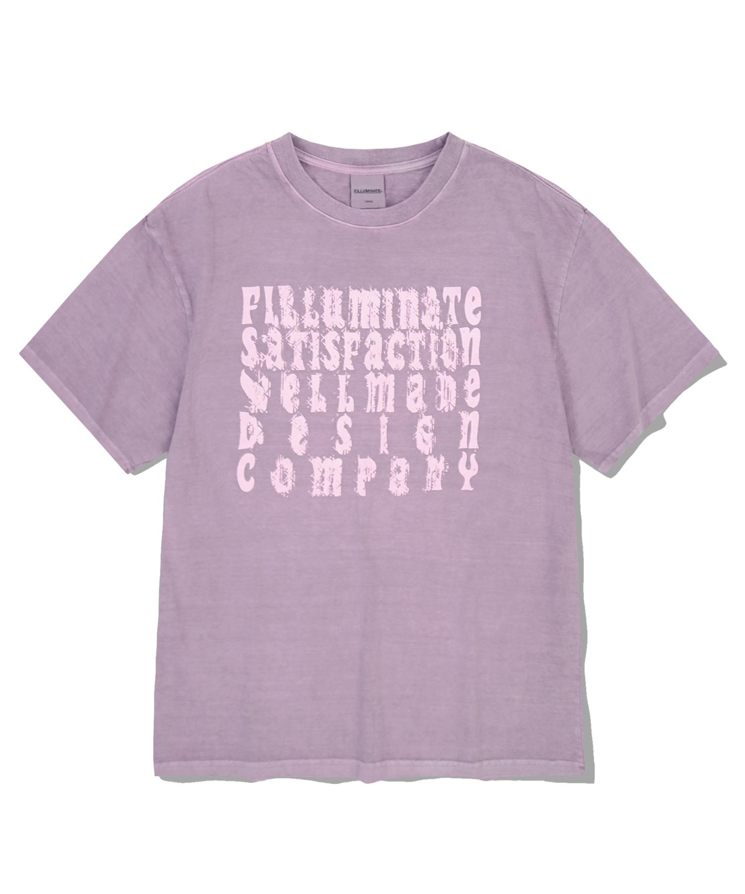 Illuminate Grunge Pigment T-Shirt - Light Purple Light Purple/L