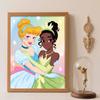 Diamond Painting Set Classic Princesses Home Decor Craft, Perfect Handmade DIY Gift Idea