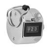 Hand Clicker Counter 4 Digit Clear Lettering Accurate Counter Clicker with Metal Shell for Row
