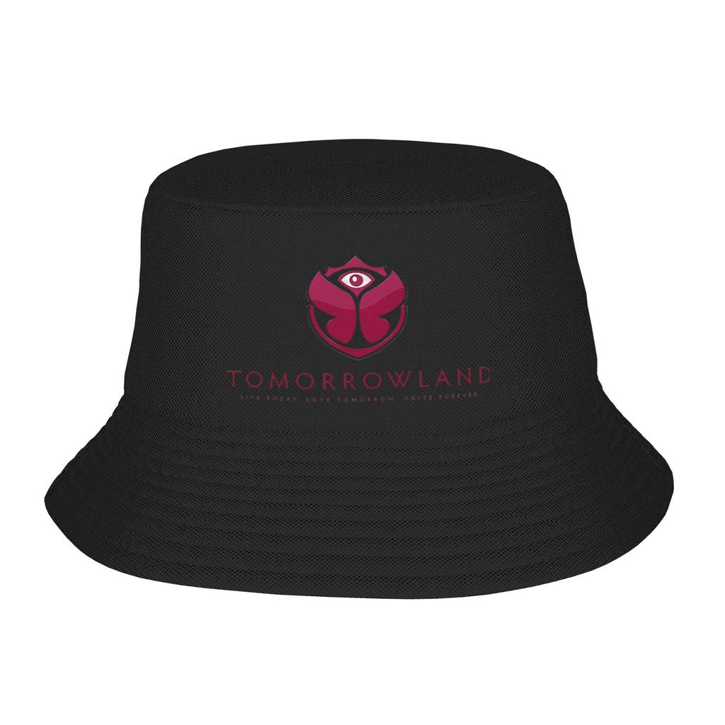 Live Today With Tomorrowlands Music Festival Bucket Hats for Unisex Vocation Sun  Packable  Camping Fishing Caps Headwear