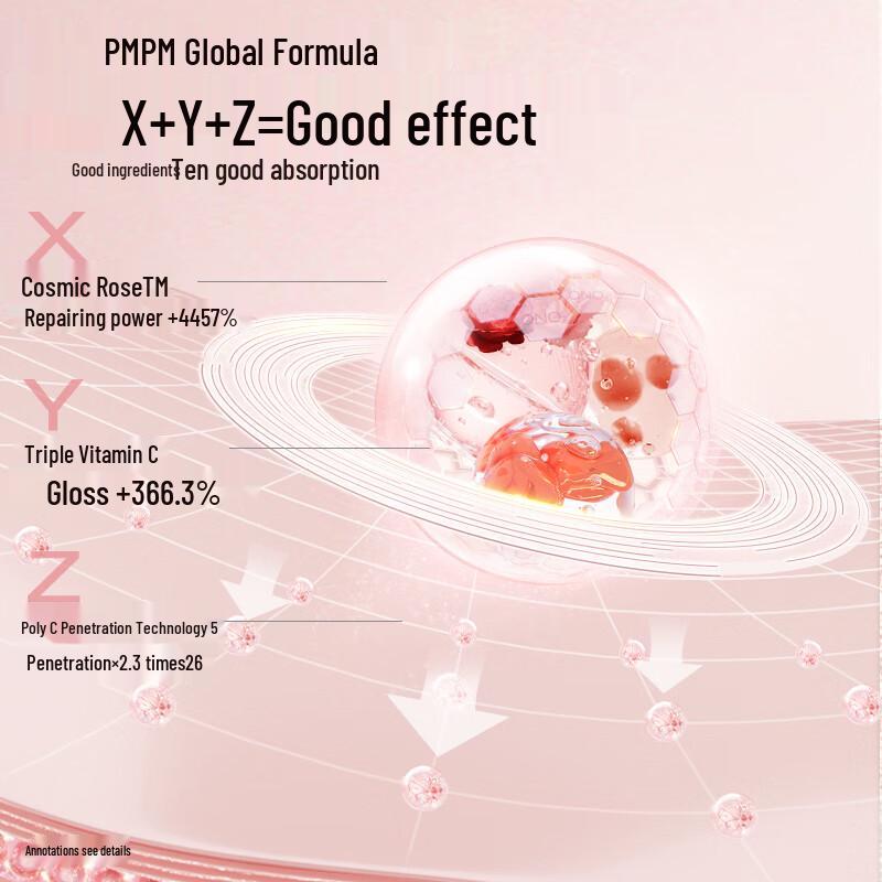 PMPM Rose VC Brightening Facial Essence Oil