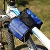 Bicycle Bag Bike Cycling Front Frame Tube Handlebar Pannier Double Pouch Phone Bag Polyester Bolsa Bicicleta