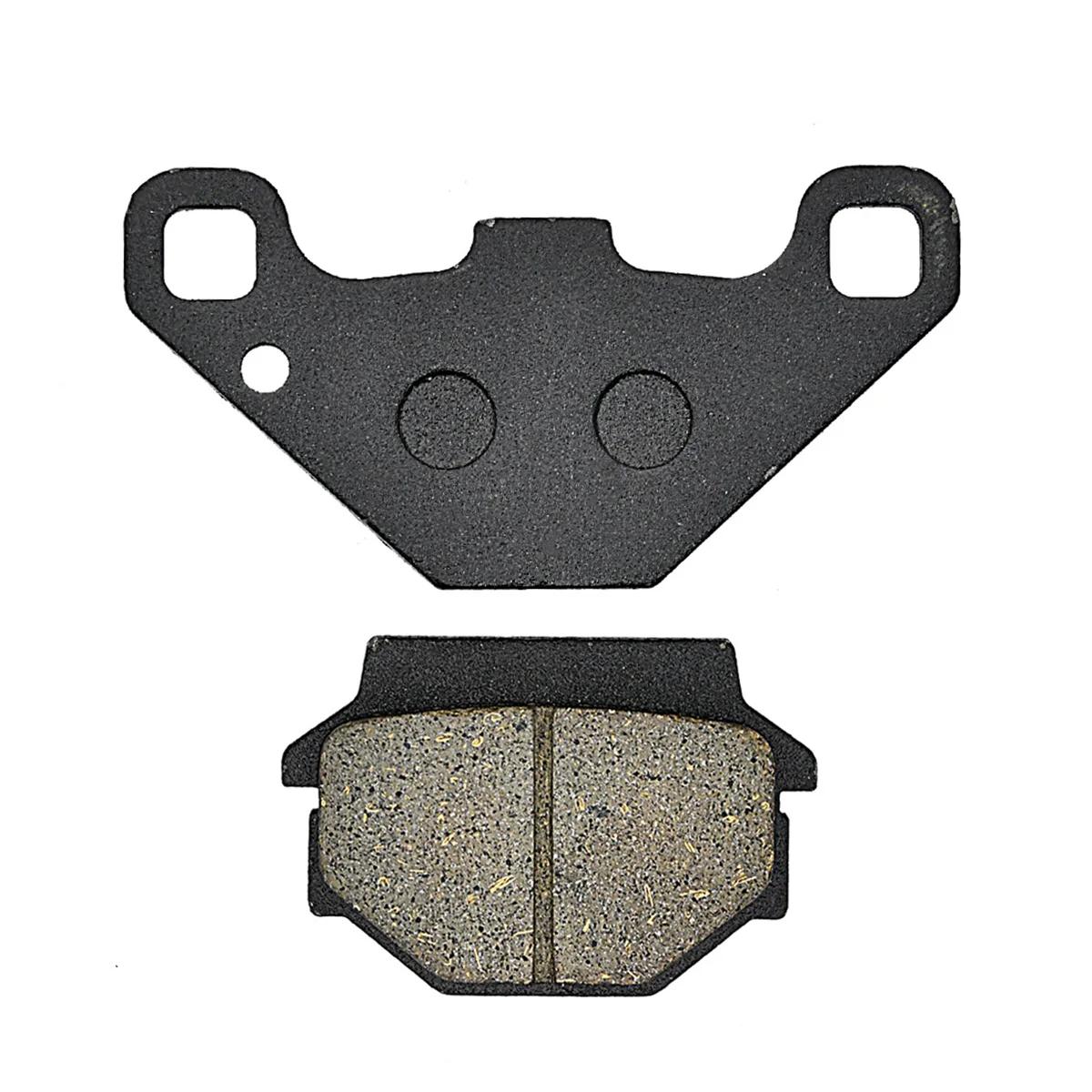 

XCMT Motorcycle Accessories Rear Brake Pads For KAWASAKI KX 125 250 KSR KMX KLE ZZR ZXR KLX ZR GPZ KLE EX KL KLR 400 500 600 1 pair Rear