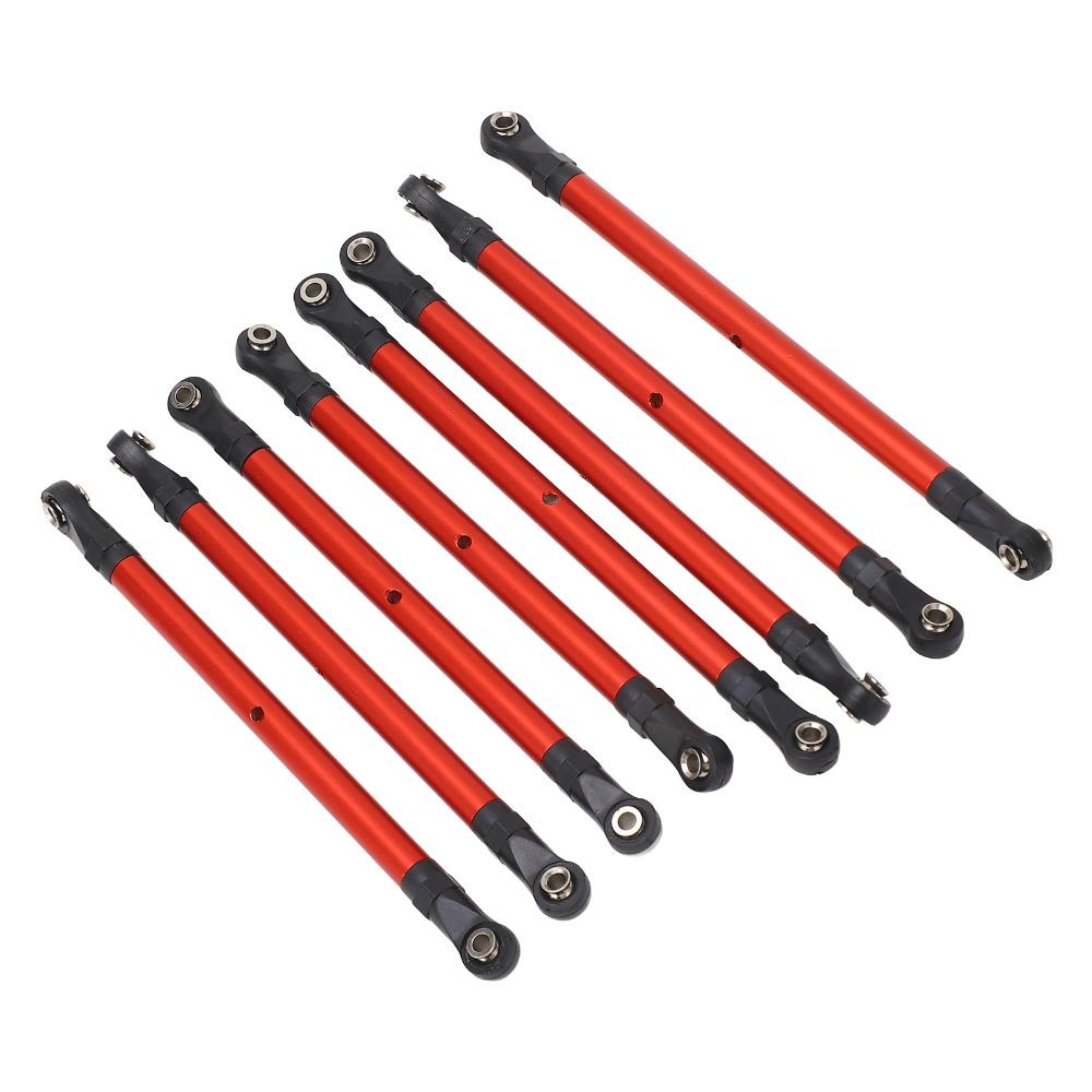 8Pcs Aluminum Alloy RC Linkage Rods for Axial SCX10 1/10 RC Crawler For RC Crawler