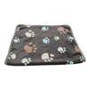 No Hair Loss Pet Blanket Coral Fleece Breathable Cute Paw Pattern Warm and Comfortable Thin Mat for Cat and Dogs Pet Supplies