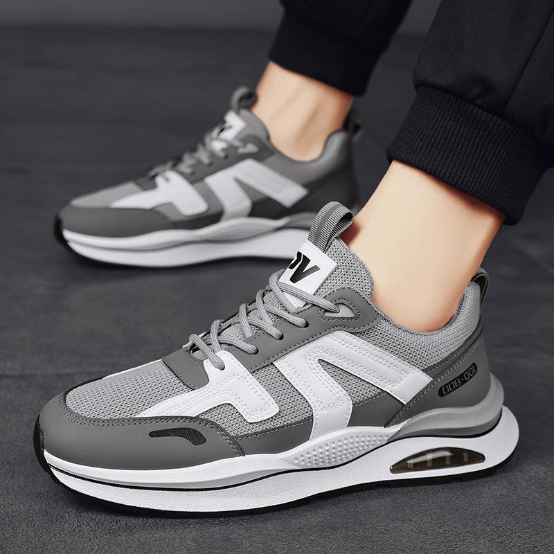 New Versatile Men's Running Sneakers Casual Platform Trendy Dad Shoes