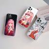 UP50 Zero Two Transparent Phone Case for Motorola Moto G7 G8 G9 G84 G85 G73 G24 G15 Z2 Play Power Plus