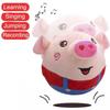 Adorable Bouncing Pig Toy With Plush Fabric And Soothing Music For Baby Toddlers