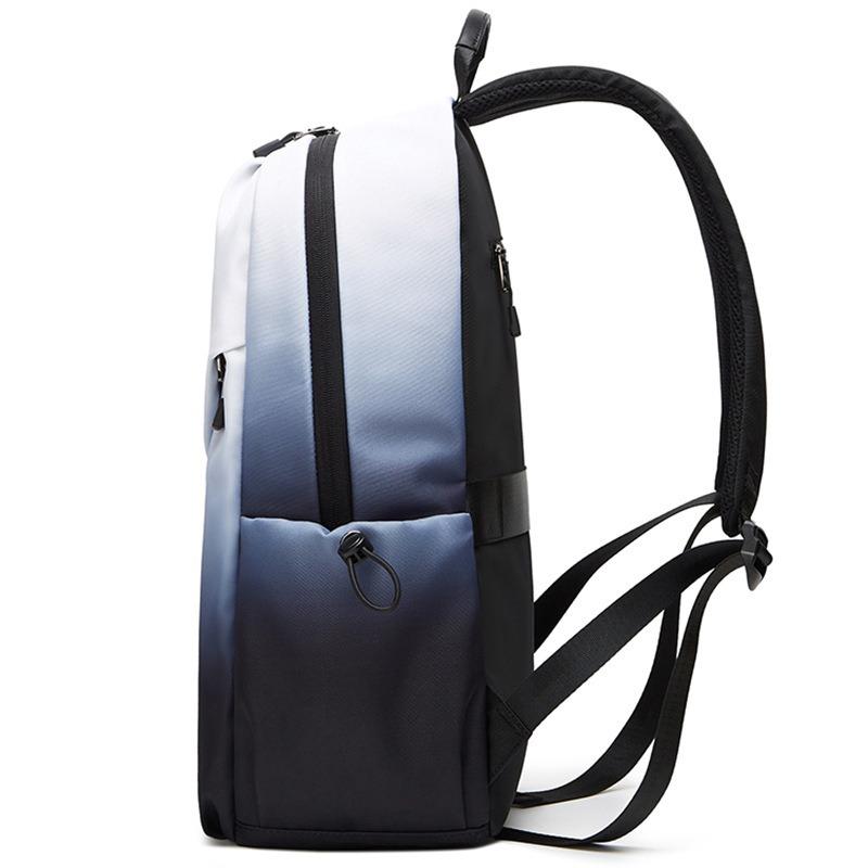 New Gradient Color Backpack for Men, Laptop Backpack, High School and College Students