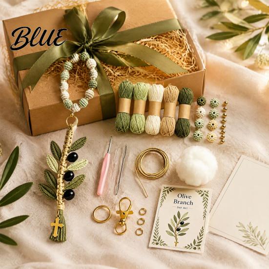 Crochet Backpack Charms Pigeon Kits Handmade Women Keychain Kit DIY Faith Angel Heart Adults Keychain