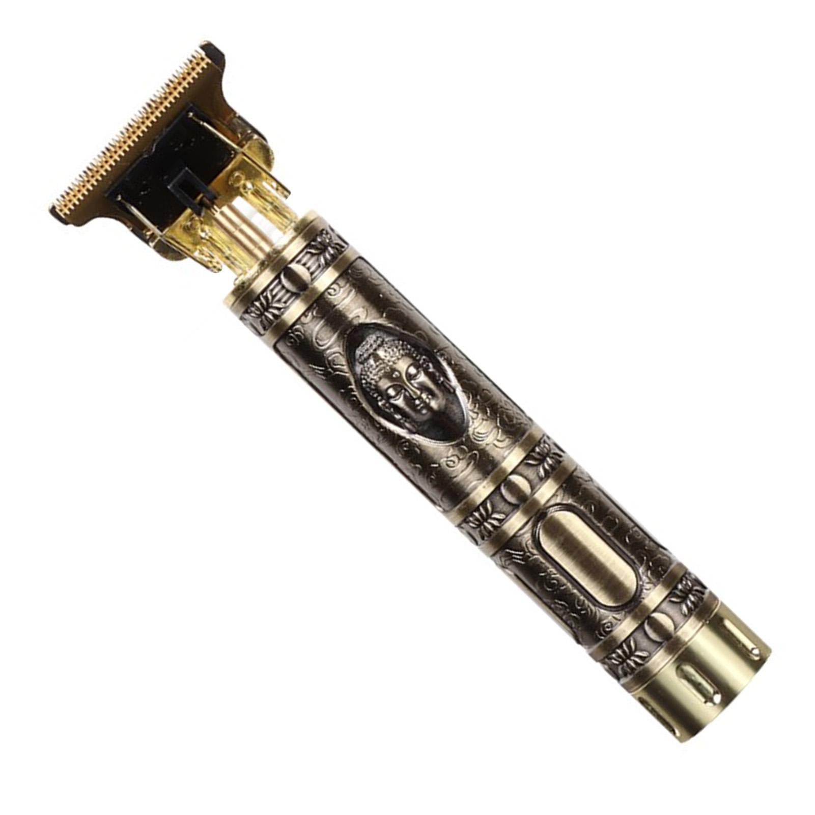 

Электрическая машинка для стрижки волос, портативный триммер для бороды, мужской набор для стрижки волос с аккумулятором 800 мАч