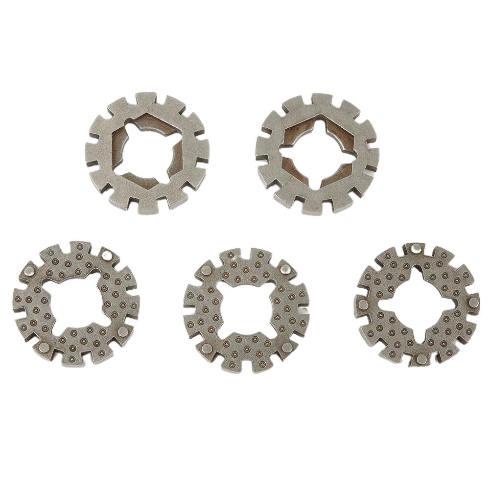 5pcs Oscillating Saw Shank Adapter Kit Made from Steel with Oxidation Resistance for Long Term Use in Workshop Settings