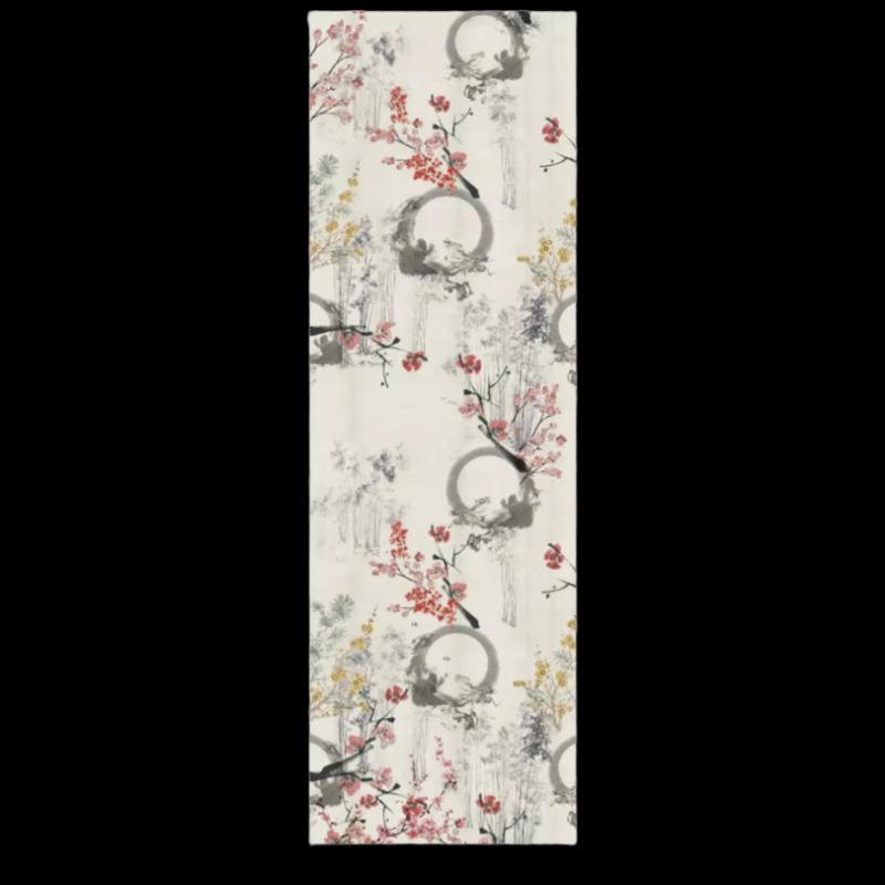 Gong Li Forbidden City Double-Sided Mulberry Silk Scarf