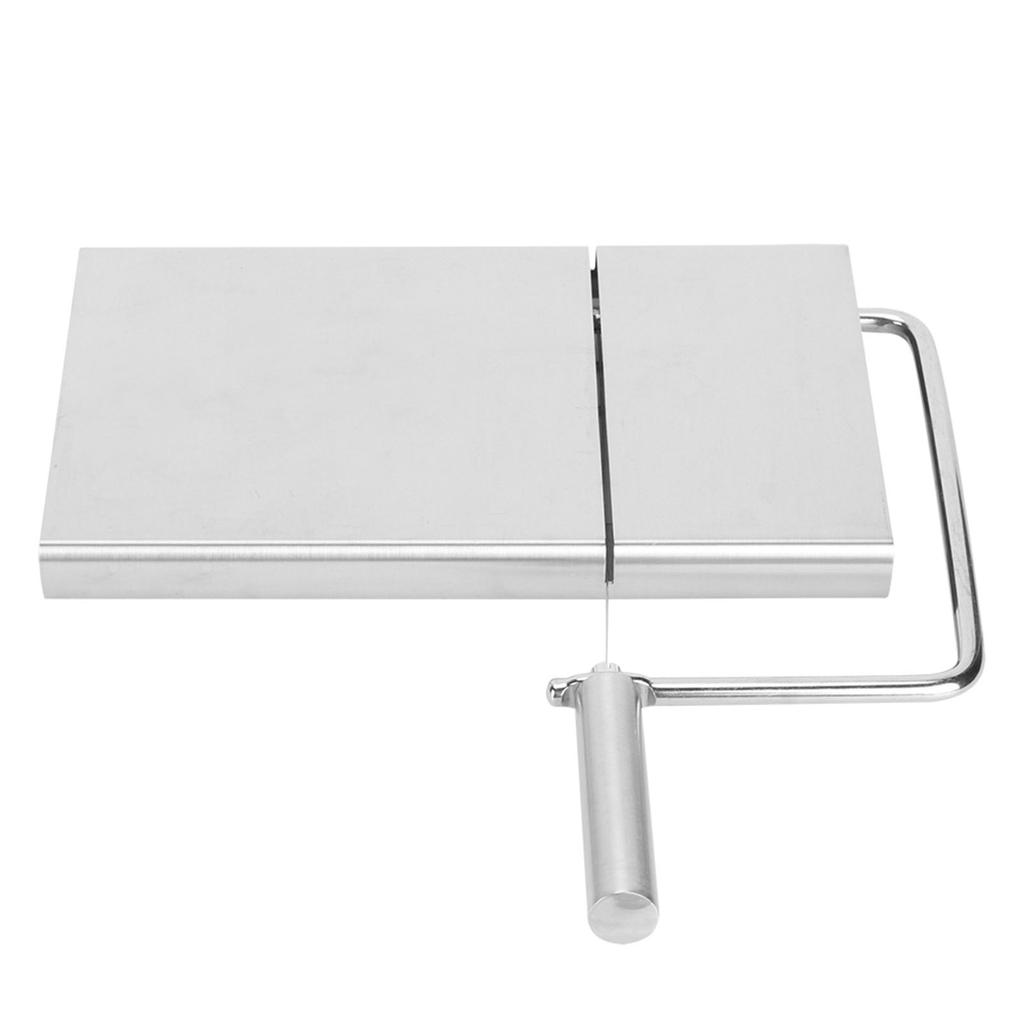 Household Stainless Steel Cheese Ham Butter Cutter with Cutting Wire Kitchen Accesso