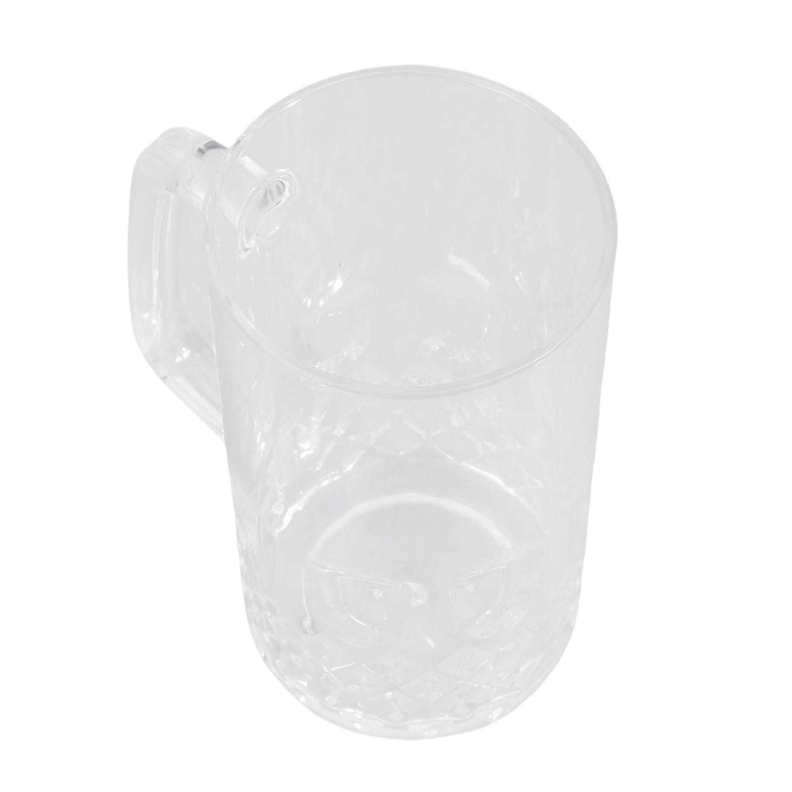 

Shatterproof Acrylic Beer Cup With Ergonomic Handle Ideal For Parties Fathers Day Kitchen Accessories For Men 750